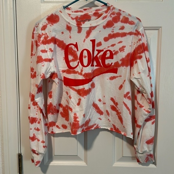 Coca Cola Tops - Coke tie-dye, long sleeve